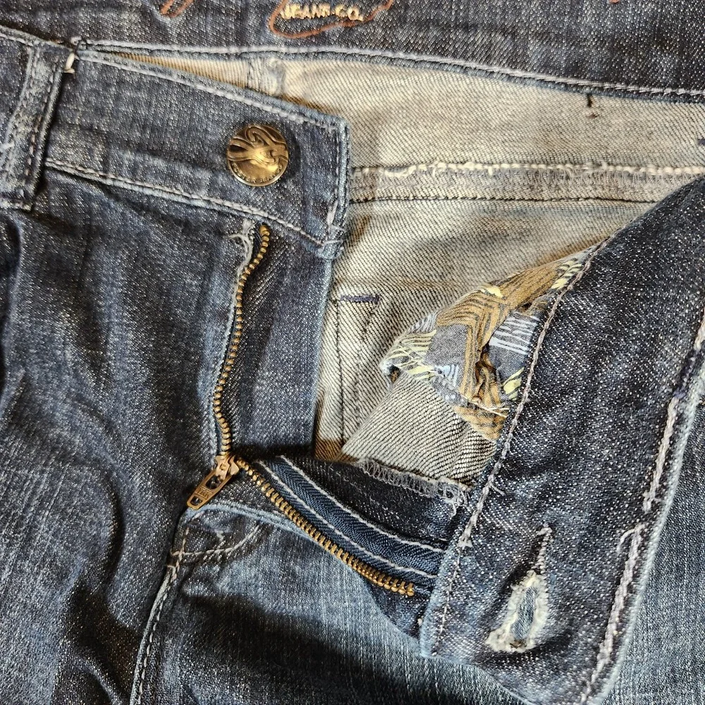 Foster Jeans Women's‎ Size 8 31X32 Mid-Rise Bootcut Classic Blue Pre-Owned